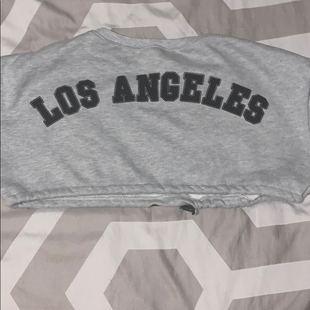 Fashion nova cropped hoodie✨